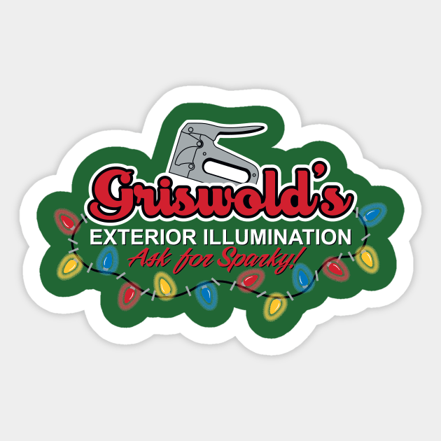 Griswold's Exterior Illumination Sticker by GradyGraphics